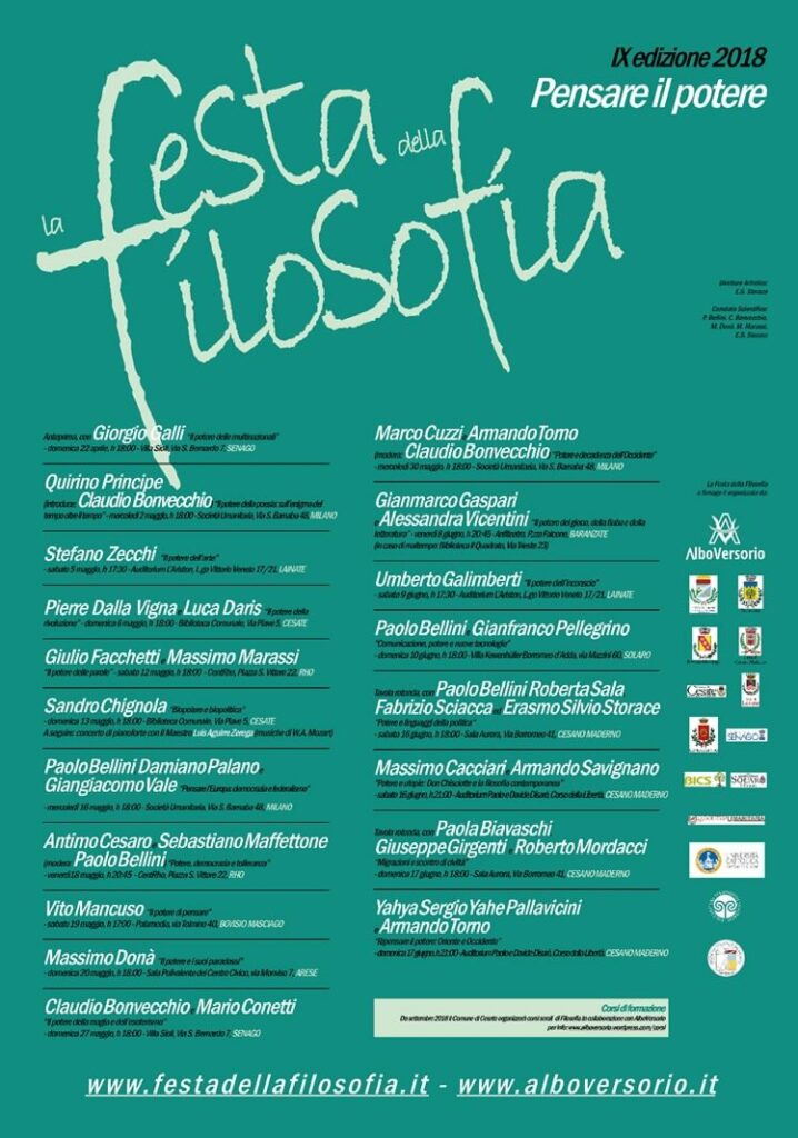 foto FESTA DELLA FILOSOFIA 2018